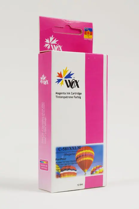 Tusz Wox Magenta CANON CLI581M XXL zamiennik CLI-581M XXL (1996C001) w sklepie Wasserman.eu