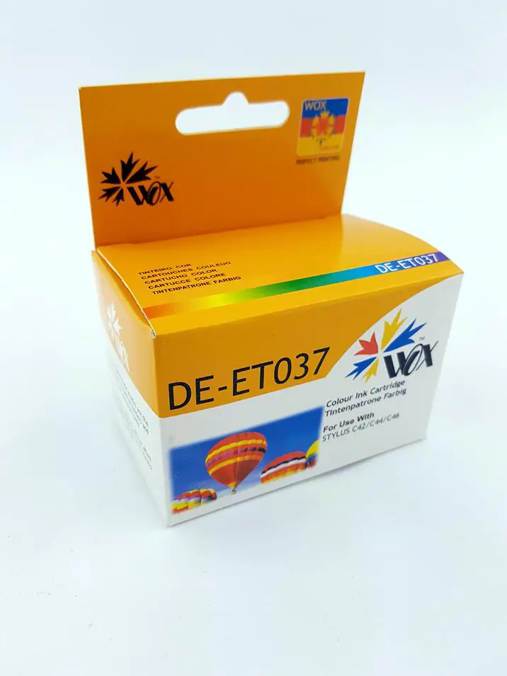 ⁨Tusz Wox Trójkolorowy EPSON T037 zamiennik C13T03704010⁩ w sklepie Wasserman.eu