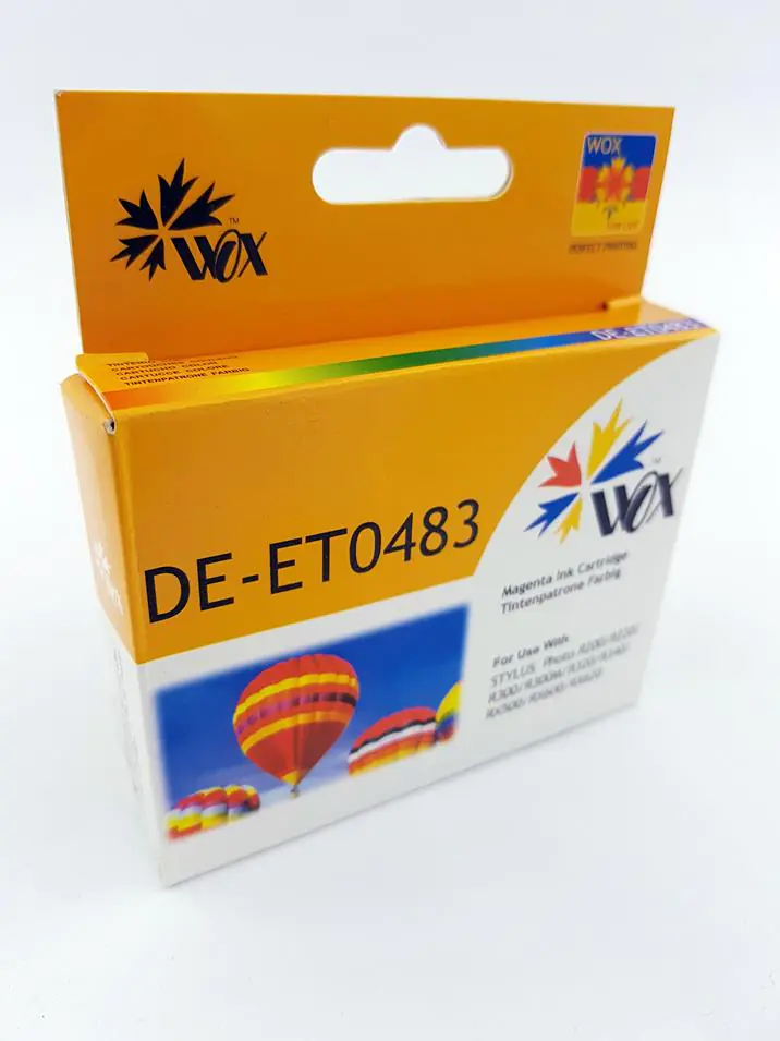 ⁨Tusz Wox Magenta EPSON T0483 zamiennik C13T048340⁩ w sklepie Wasserman.eu