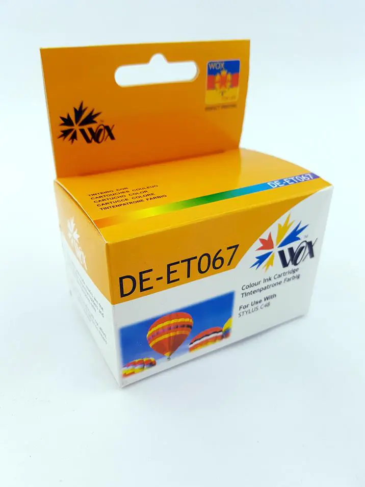 Tusz Wox Trójkolorowy EPSON T067 zamiennik C13T06704010 w sklepie Wasserman.eu