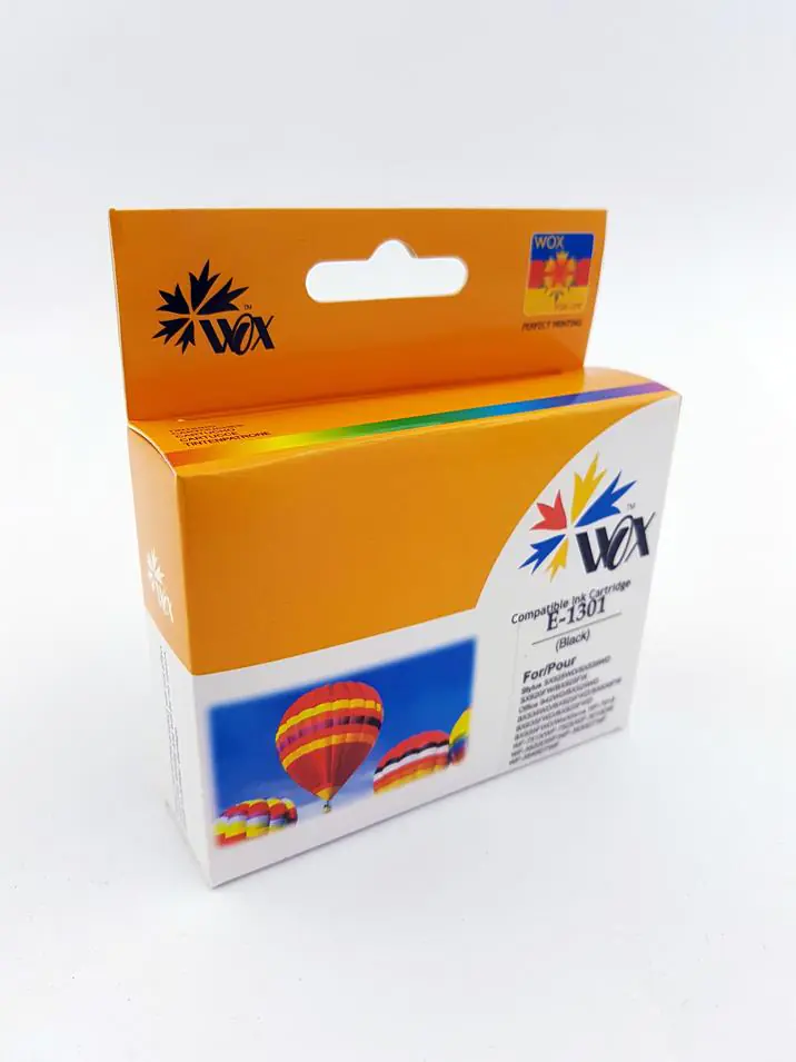 ⁨Ink cartridge Wox Black EPSON T1301 compatible C13T130140⁩ at Wasserman.eu