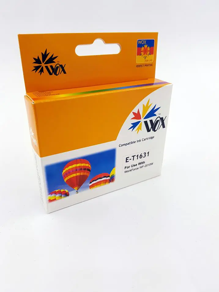 ⁨Ink cartridge Wox Black EPSON T1631 compatible C13T16314010⁩ at Wasserman.eu