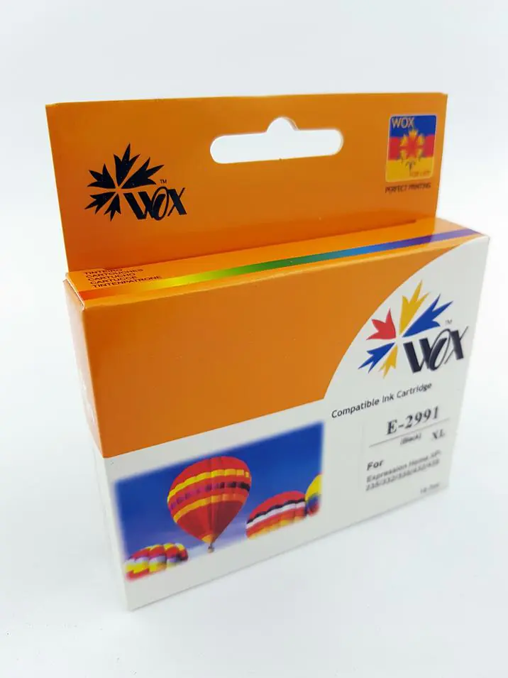 Tusz Wox Black EPSON T2991 (T2981) (29) zamiennik C13T29914010 (C13T29814010) w sklepie Wasserman.eu
