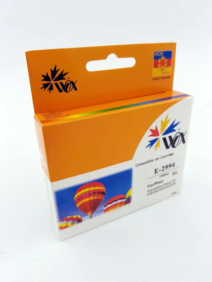 Tusz Wox Yellow EPSON T2994 (T2984) (29) zamiennik C13T29944010 (C13T29844010) w sklepie Wasserman.eu