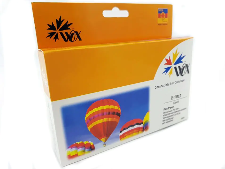 Tusz Wox Cyan Epson T7012 zamiennik C13T70124010 w sklepie Wasserman.eu