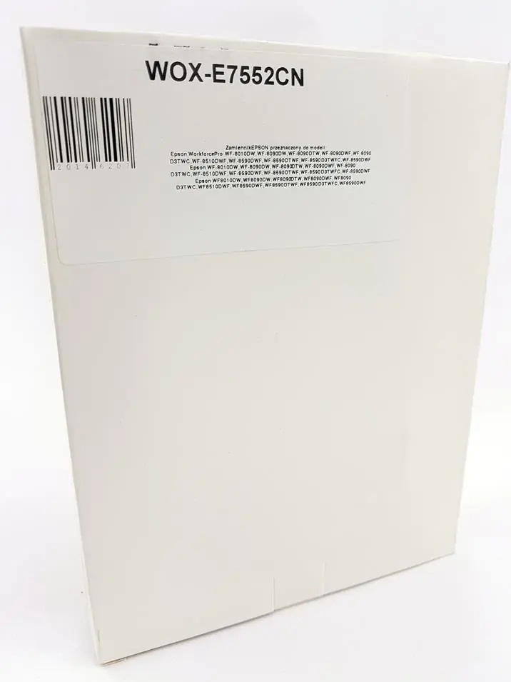 Tusz Wox Cyan EPSON T7552 XL zamiennik C13T755240 w sklepie Wasserman.eu
