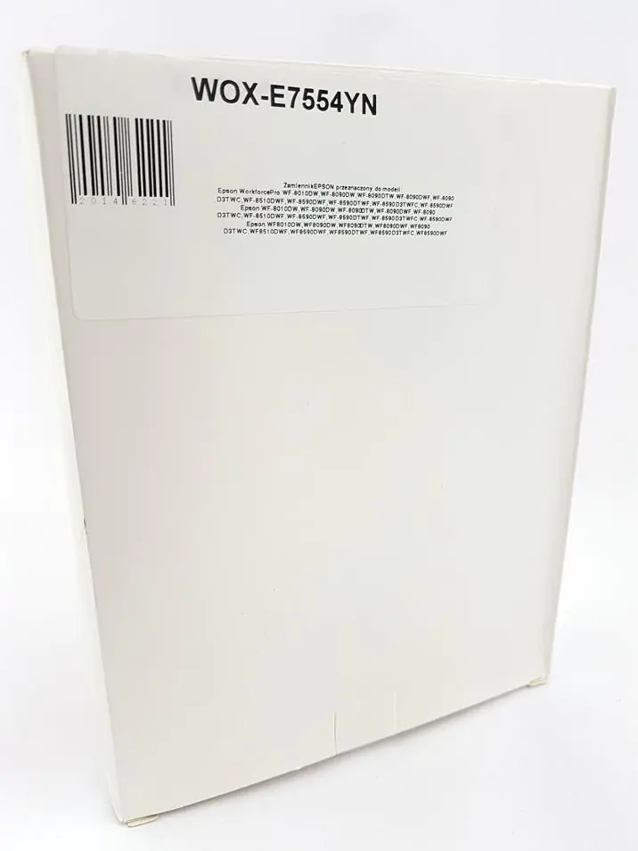 ⁨Tusz Wox Yellow EPSON T7554 XL zamiennik C13T755440⁩ w sklepie Wasserman.eu