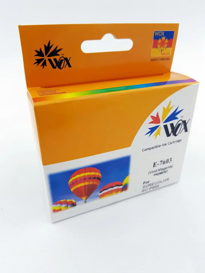 Tusz Wox Vivid Magenta Epson T7603 zamiennik C13T76034010 w sklepie Wasserman.eu