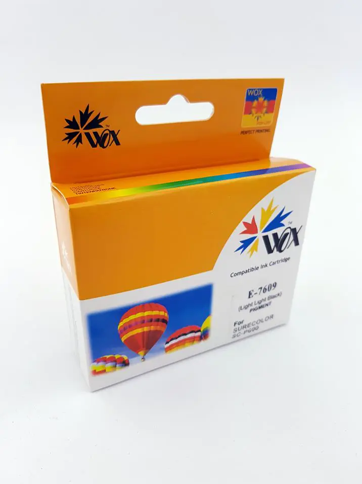 Tusz Wox Light Light Black Epson T7609 zamiennik C13T76094010 w sklepie Wasserman.eu