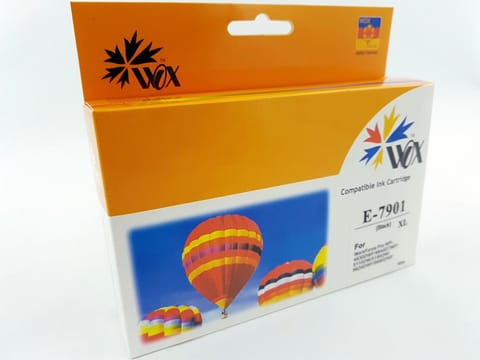 ⁨Tusz Wox Black Epson T7901 (79XL) zamiennik C13T79014010⁩ w sklepie Wasserman.eu