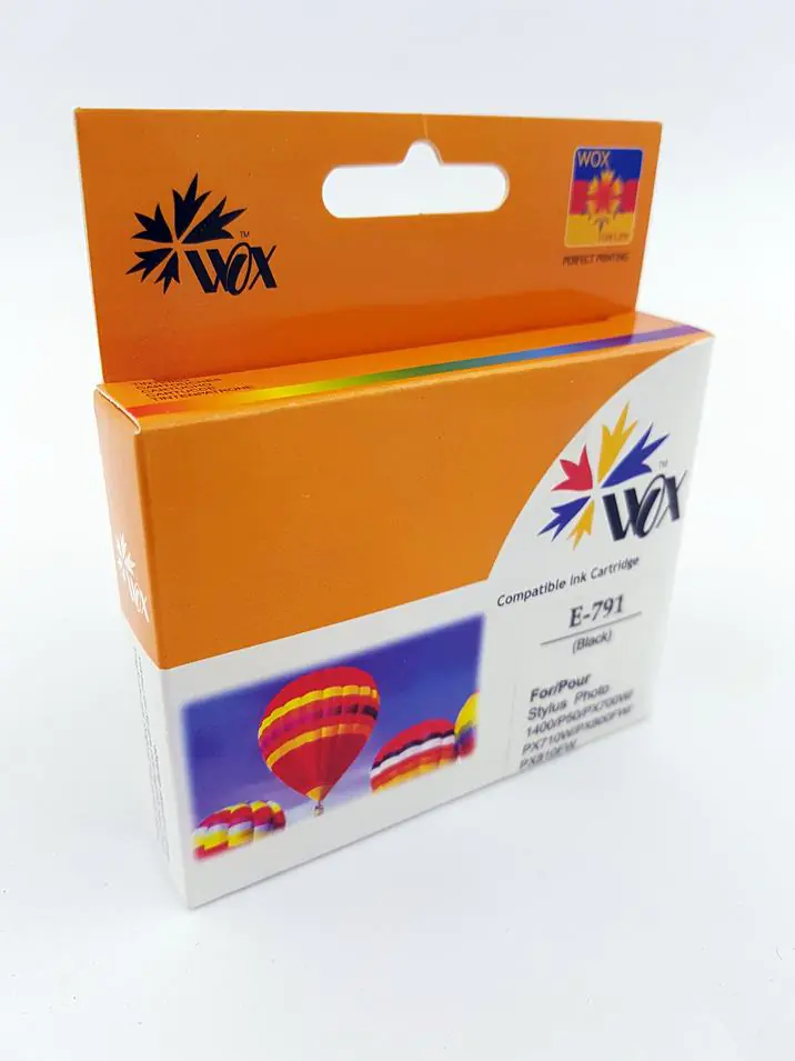 Tusz Wox Black EPSON T0791 zamiennik C13T07914010 w sklepie Wasserman.eu