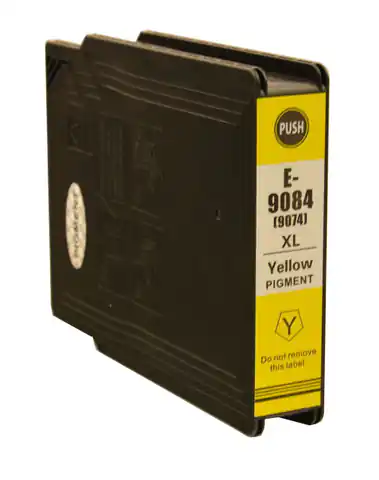 ⁨Ink cartridge Wox Yellow EPSON T9084XL compatible C13T908440⁩ at Wasserman.eu