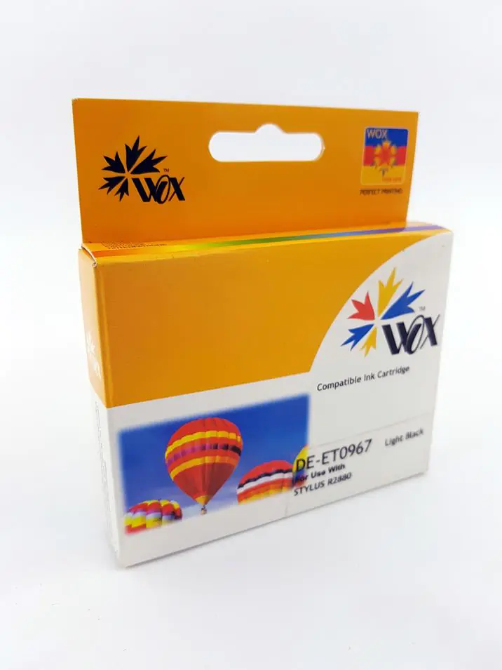 ⁨Ink Cartridge Wox Light Black EPSON T0967 compatible C13T09674010⁩ at Wasserman.eu