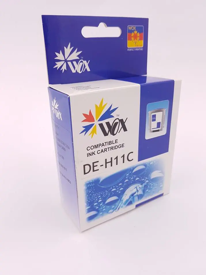 ⁨Wox Cyan Ink Cartridge HP 11 compatible C4836AE⁩ at Wasserman.eu