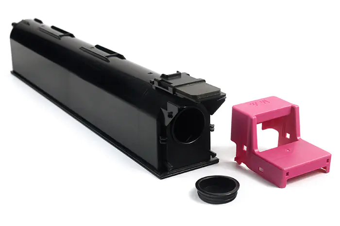 ⁨Empty cartridge Konica Minolta Bizhub TN715M Magenta 100% new (just pour the powder and put on the appropriate chip)⁩ at Wasserman.eu