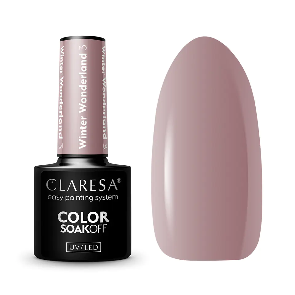 ⁨CLARESA Hybrid polish Winter Wonderland 3 - 5g⁩ at Wasserman.eu