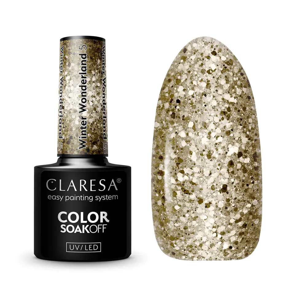 ⁨CLARESA Hybrid polish Winter Wonderland 5 - 5g⁩ at Wasserman.eu