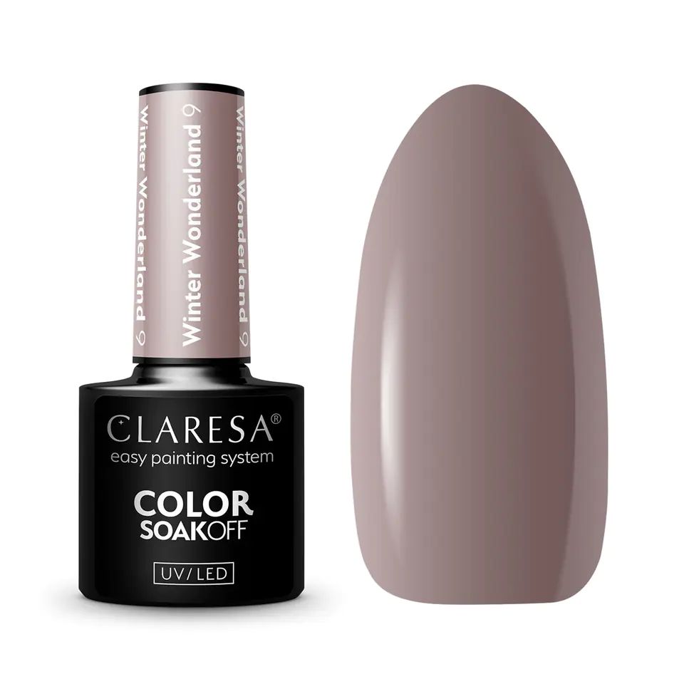 ⁨CLARESA Hybrid polish Winter Wonderland 9 - 5g⁩ at Wasserman.eu