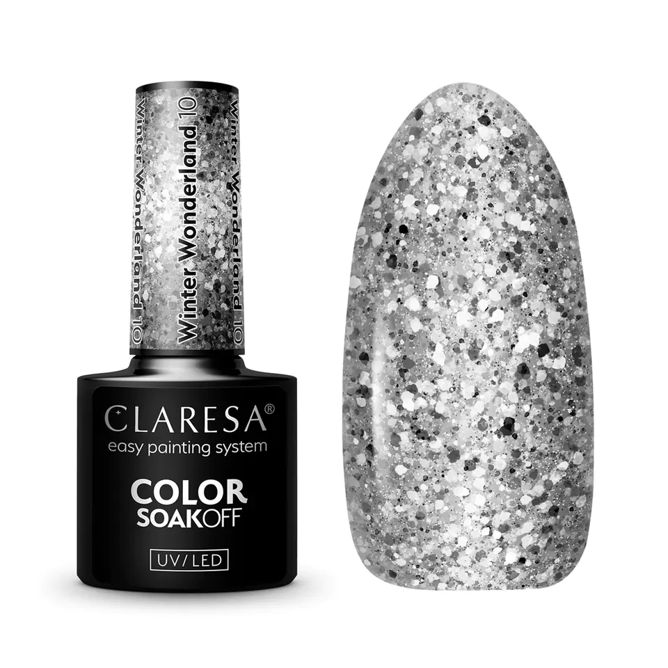 ⁨CLARESA Hybrid polish Winter Wonderland 10 - 5g⁩ at Wasserman.eu