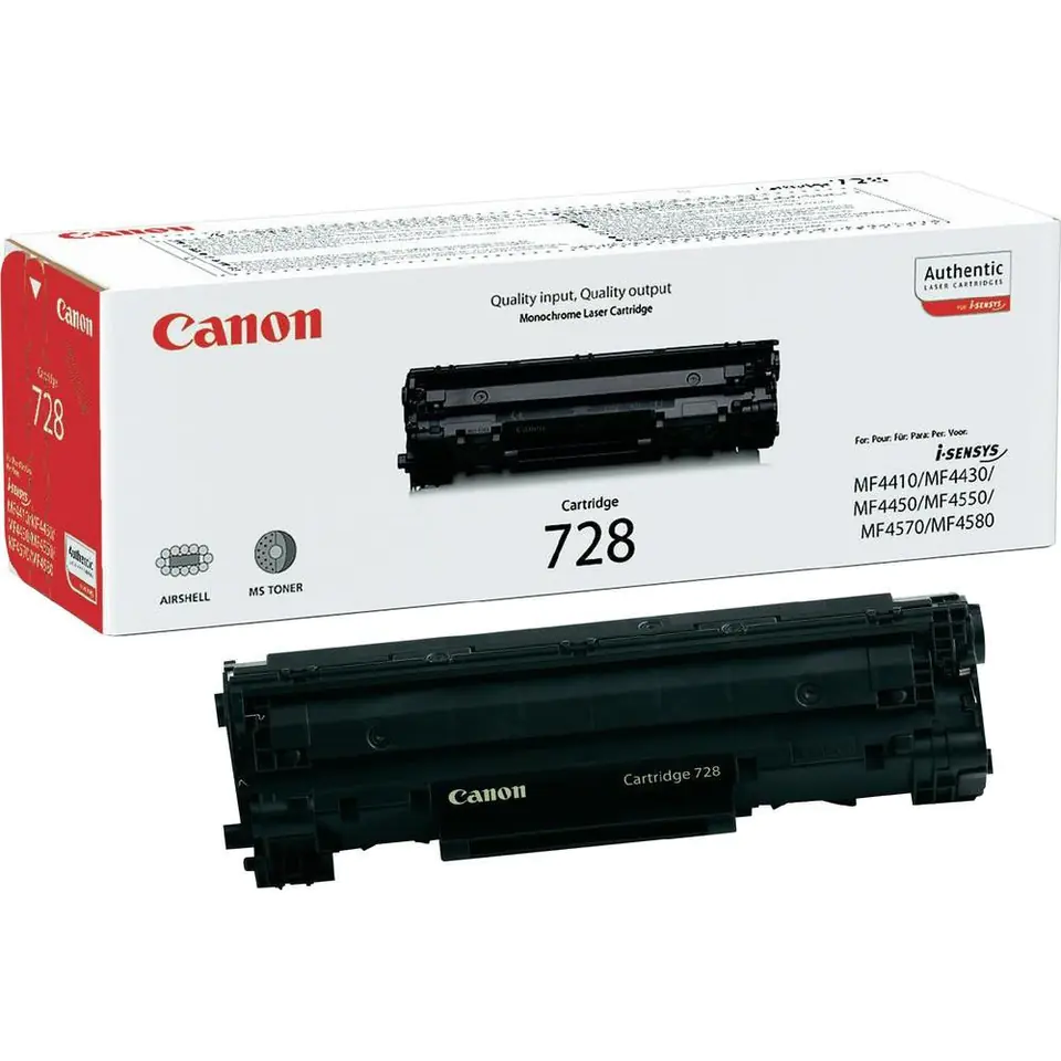 ⁨Toner CANON (CRG-728/3500B002AA) czarny 2100str⁩ w sklepie Wasserman.eu