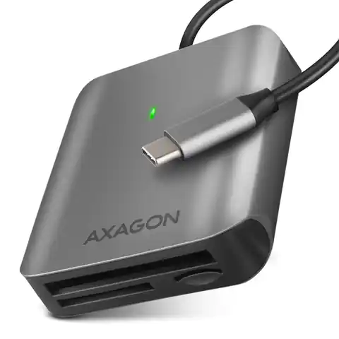 ⁨Czytnik kart pamięci AXAGON USB 3.0 Typ C CRE-S3C⁩ w sklepie Wasserman.eu