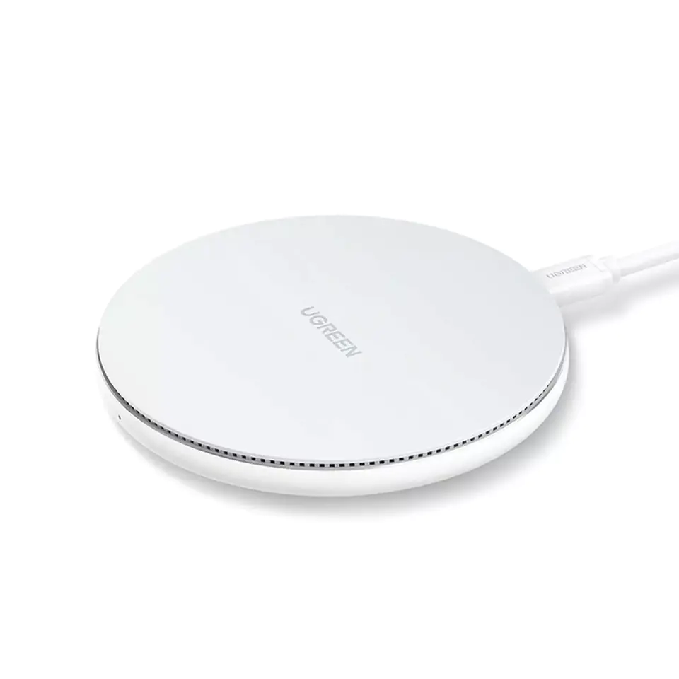 ⁨Wireless charger UGREEN 15W Qii white (CD191 40122)⁩ at Wasserman.eu