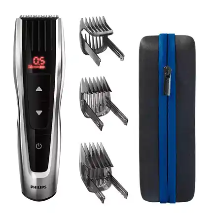 ⁨Philips | HC9420/15 | Hair clipper Series 9000 | Cordless or corded | Number of length steps 60 | Step precise mm | Black/Silve⁩ w sklepie Wasserman.eu