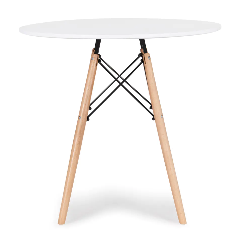 ⁨Modern table, dining table, living room, kitchen, 80cm⁩ at Wasserman.eu