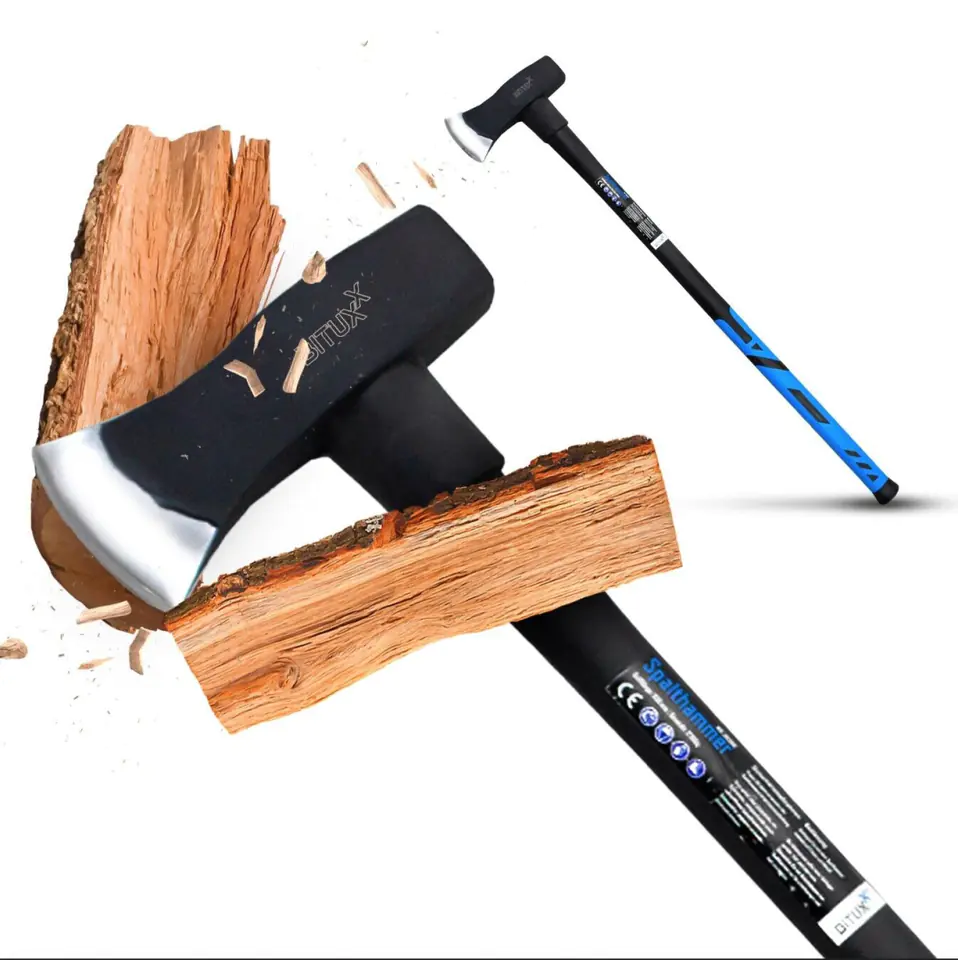 ⁨Siekieromłot siekiera rozłupująca młot z trzonem BITUXX 2,7kg⁩ w sklepie Wasserman.eu