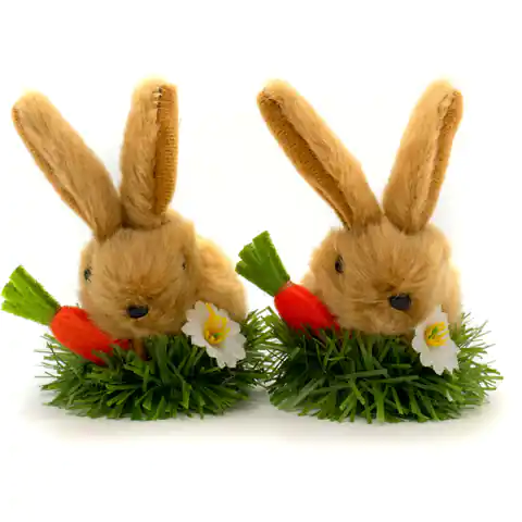 ⁨Decorative bunnies WPK-8505, 8 cm (2 pcs) ALIGA⁩ at Wasserman.eu