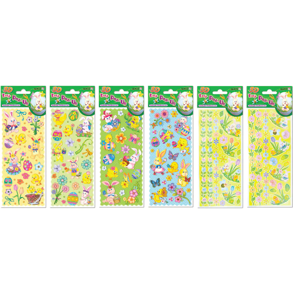 ⁨Easter Sticker MLS-700 ALIGA pattern mix⁩ at Wasserman.eu