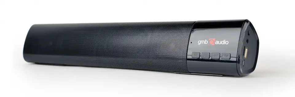 ⁨Gembird SPK-BT-BAR400-01 portable speaker Stereo portable speaker Black 10 W⁩ at Wasserman.eu