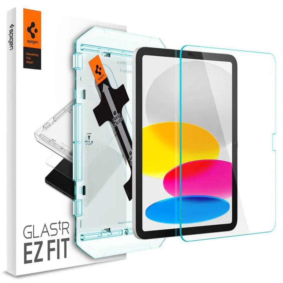 ⁨Szkło Hartowane IPAD 10.9 2022 Spigen Glas.tr "Ez Fit" Clear⁩ w sklepie Wasserman.eu