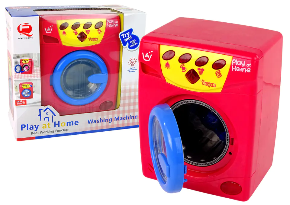 ⁨Battery-operated washing machine Opening Water Drum⁩ at Wasserman.eu