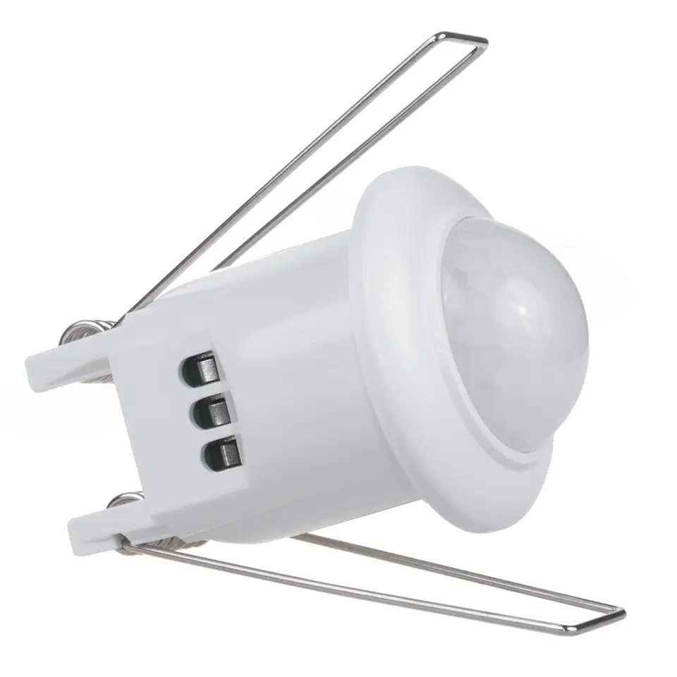 ⁨Maclean PIR motion sensor, built-in ceiling, range 6m, max. load 300/150W, MCE359⁩ at Wasserman.eu