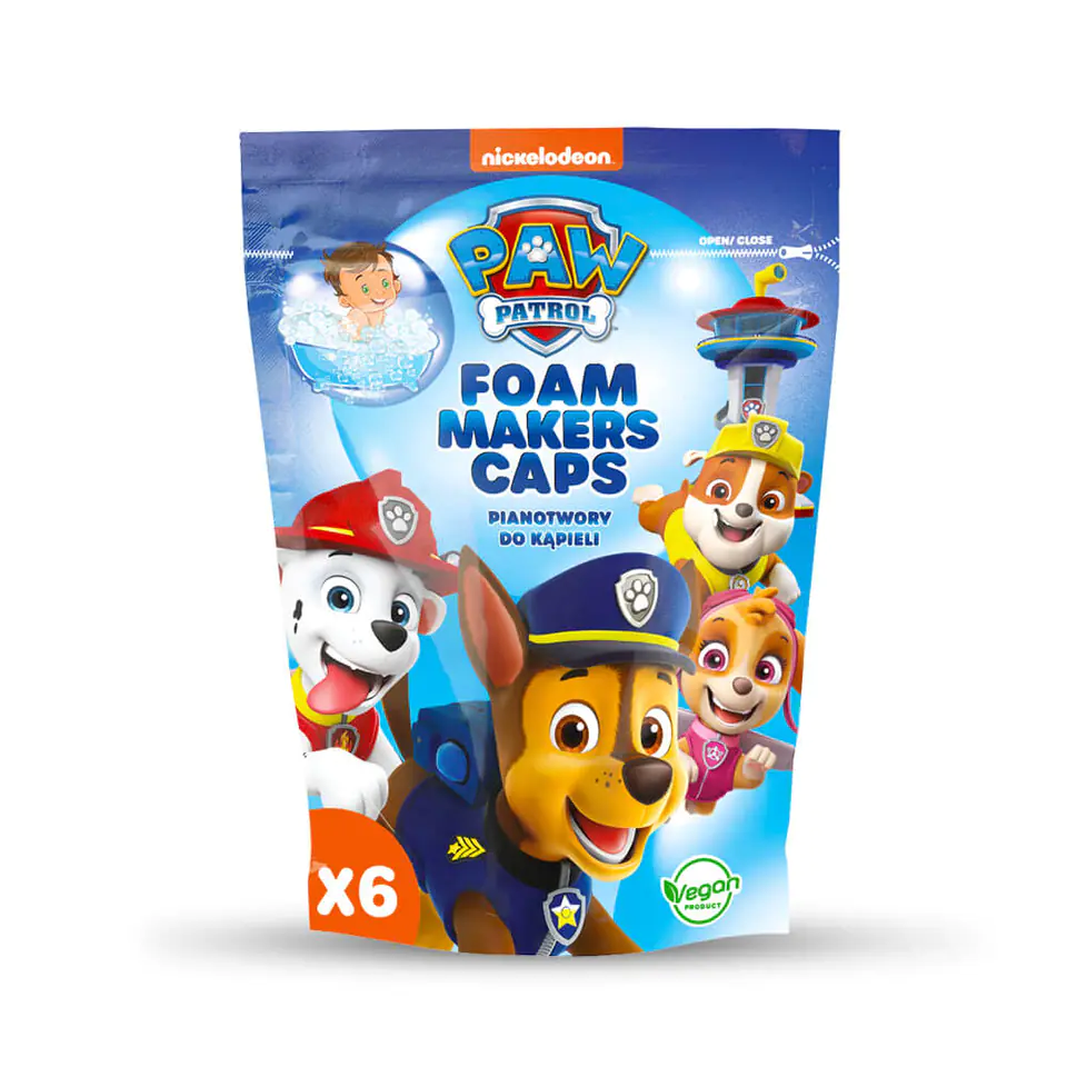 ⁨PAW Dog Patrol Badeschaum Löcher 6 Stück⁩ im Wasserman.eu