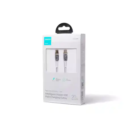 ⁨Joyroom Quick Charge Cable with USB-C Smart Switch - Lightning 20W 1.2m White (S-CL020A3)⁩ at Wasserman.eu