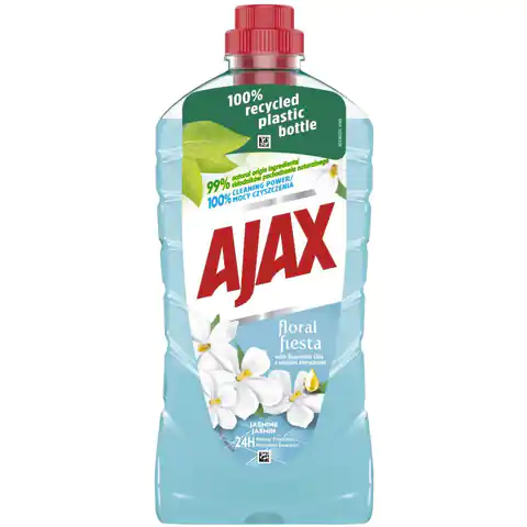 ⁨Ajax Floral Fiesta Jasmin Liquid 1L⁩ im Wasserman.eu