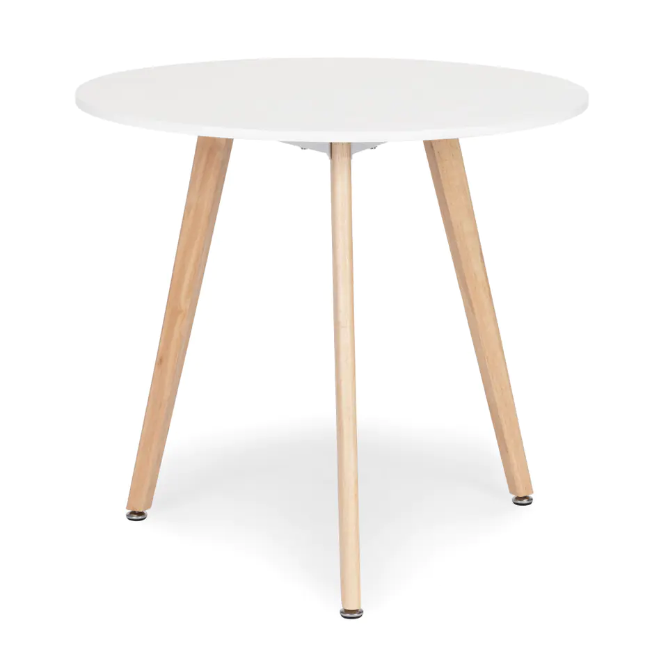 Stół stolik nowoczesny drewniany do salonu kuchni 80 cm w sklepie Wasserman.eu