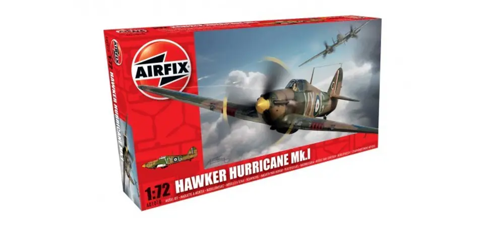 ⁨Model do sklejania Hawker Hurricane Mk.I⁩ w sklepie Wasserman.eu