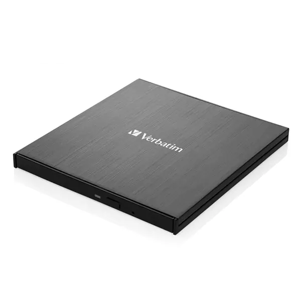 ⁨Verbatim 43886, externí CD/DVD mechanika a vypalovačka Slimline, szybkość CD(24x) DVD (8x),USB 3.2 GEN1 i USB-C⁩ w sklepie Wasserman.eu