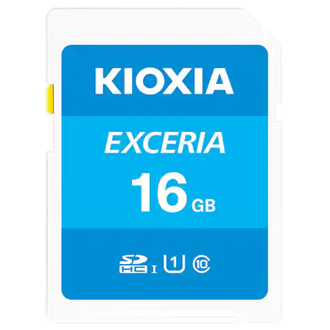 ⁨Kioxia Karta pamięci Exceria (N203), 16GB, SDHC, LNEX1L016GG4, UHS-I U1 (Class 10)⁩ w sklepie Wasserman.eu