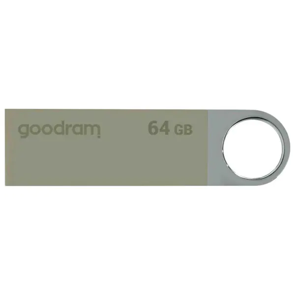 ⁨Goodram USB flash disk, USB 2.0, 64GB, UUN2, UUN2, silver, UUN2-0640S0R11⁩ w sklepie Wasserman.eu