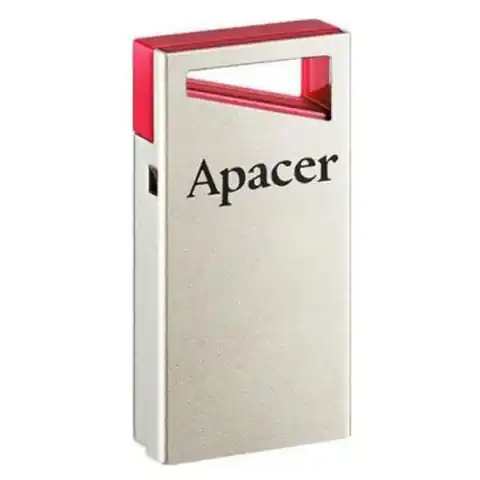 ⁨Apacer USB flash disk, USB 2.0, 16GB, AH112, srebrny, AP16GAH112R-1, USB A⁩ w sklepie Wasserman.eu