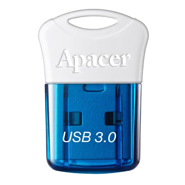 ⁨Apacer USB flash disk, USB 3.0, 32GB, AH157, blue, AP32GAH157U-1, USB A, with cover⁩ at Wasserman.eu