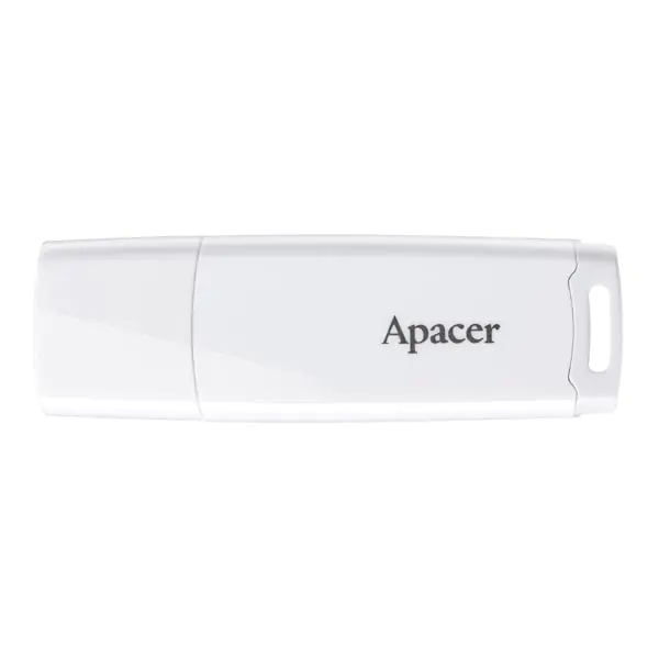 ⁨Apacer USB flash disk, USB 2.0, 32GB, AH336, white, AP32GAH336W-1, USB A, with cover⁩ at Wasserman.eu