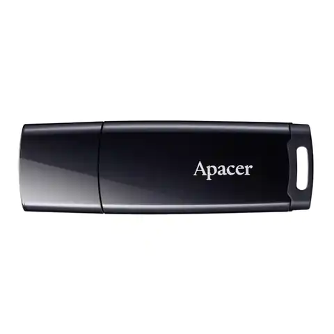 ⁨Apacer USB flash disk, USB 2.0, 64GB, AH336, black, AP64GAH336B-1, USB A, with cover⁩ at Wasserman.eu
