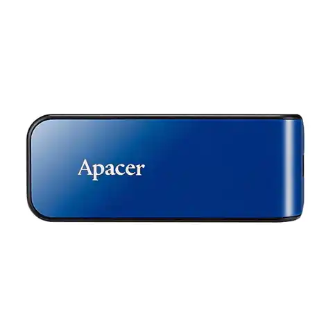 ⁨Apacer USB flash disk, USB 2.0, 64GB, AH334, niebieski, AP64GAH334U-1, USB A, z wysuwanym złączem⁩ w sklepie Wasserman.eu
