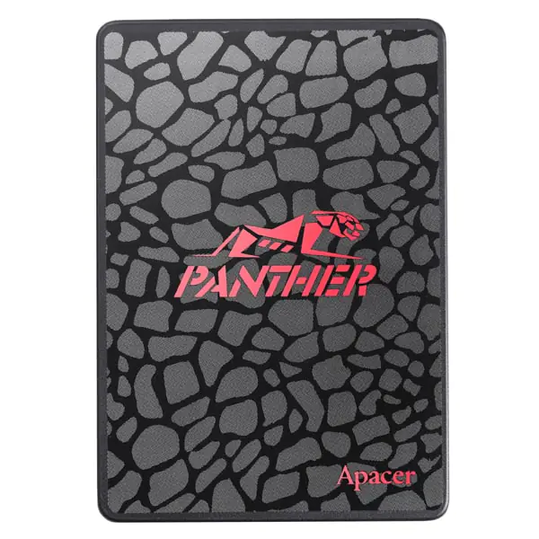 ⁨SSD Wewnętrzny Apacer AS350, AP120GAS350-1, 120GB, czarny, Panther, 2.5", 560 MB/s-R, SATA III, 540 MB/s-W⁩ w sklepie Wasserman.eu