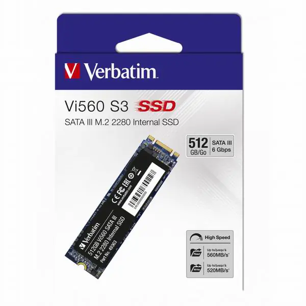 ⁨Verbatim Vi560 S3 M.2 SSD 512GB⁩ at Wasserman.eu